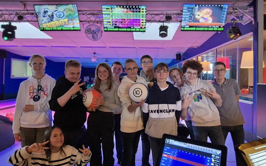 Après-midi bowling pour les Pensionnaires