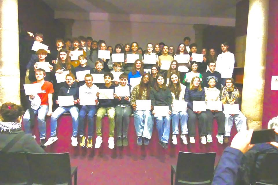 Remise des diplômes du Brevet