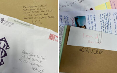 Échange de lettres avec Notre-Dame de Sion High School Kansas City