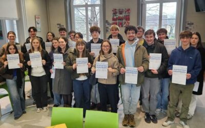 Remise des diplômes du TOEIC