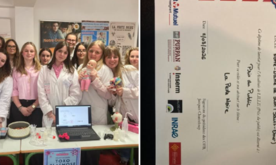 Prix du Public à la finale académique des Olympiades Nationales de Biologie