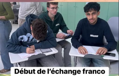 Début de l&rsquo;échange Franco-Estonien