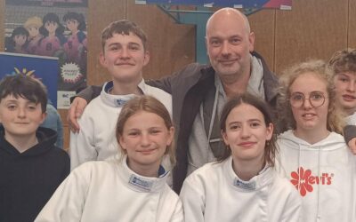 Un titre de Champion de France d’escrime UGSEL pour le collège Escap Notre-Dame de Sion !