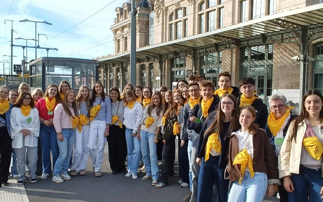 Départ pour Lourdes