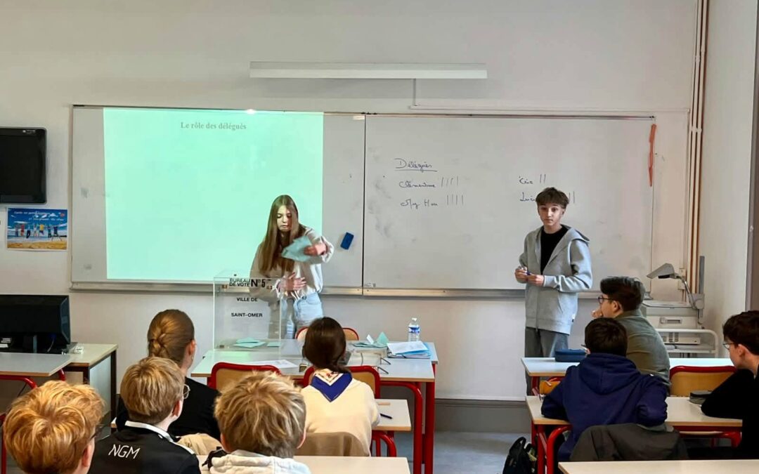 Election des délégués et éco-délégués au lycée